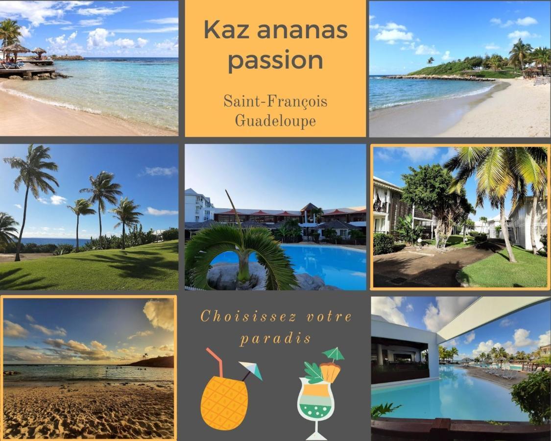 F3 _ Kaz Ananas Passion Au Manganao Appartement Saint-Francois  Buitenkant foto